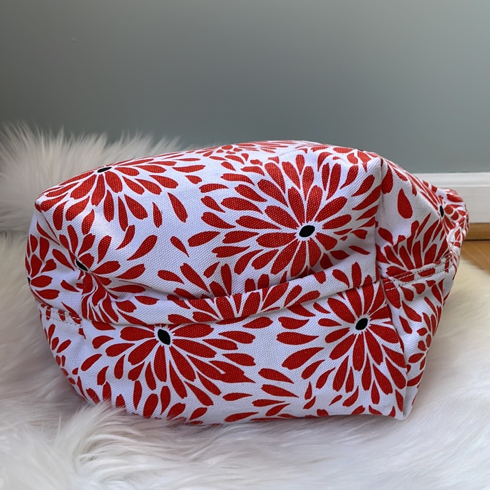 Kate Spade ♠️ floral canvas tote EUC - Picture 4 of 8